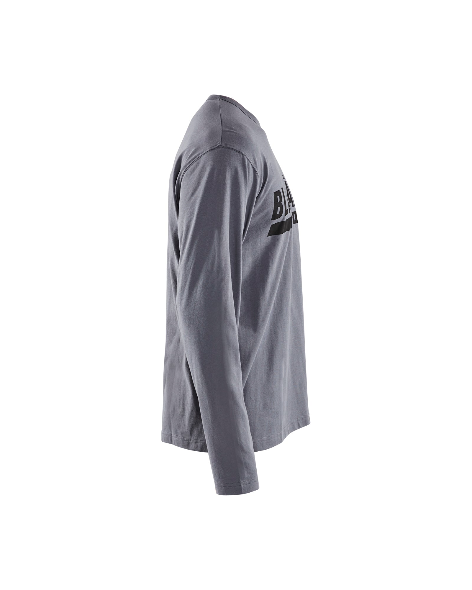 Long Sleeve Branded T-shirt - Grey