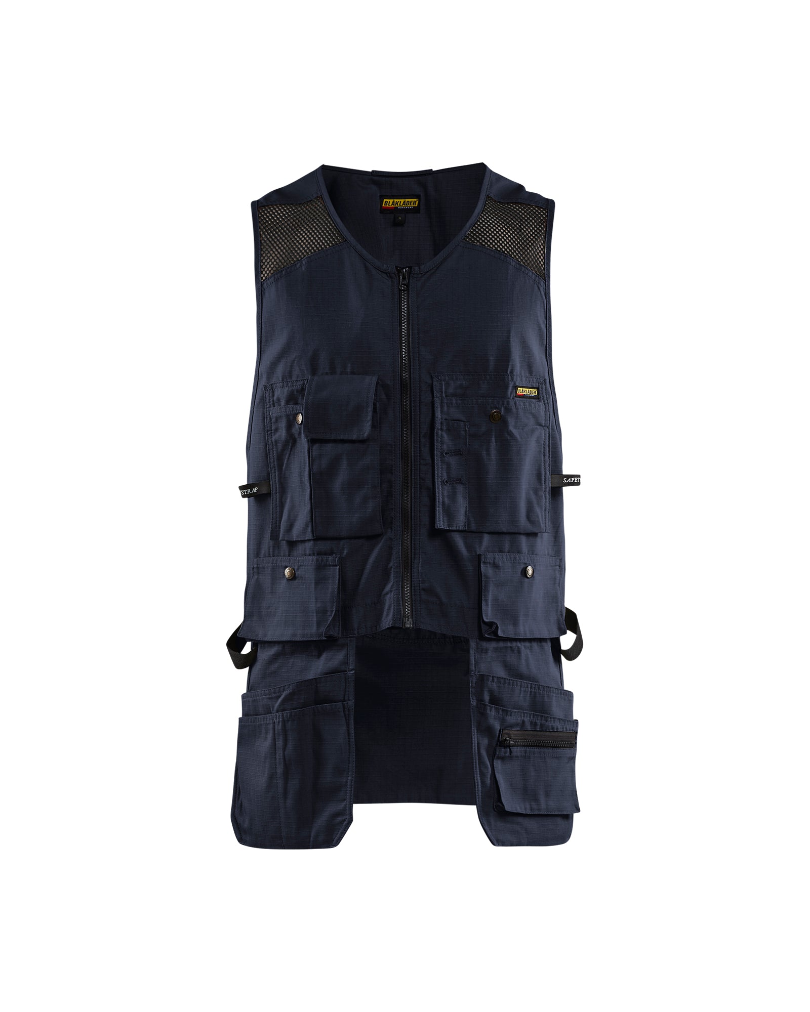 Ripstop Kangaroo Utility Vest - Dark navy blue