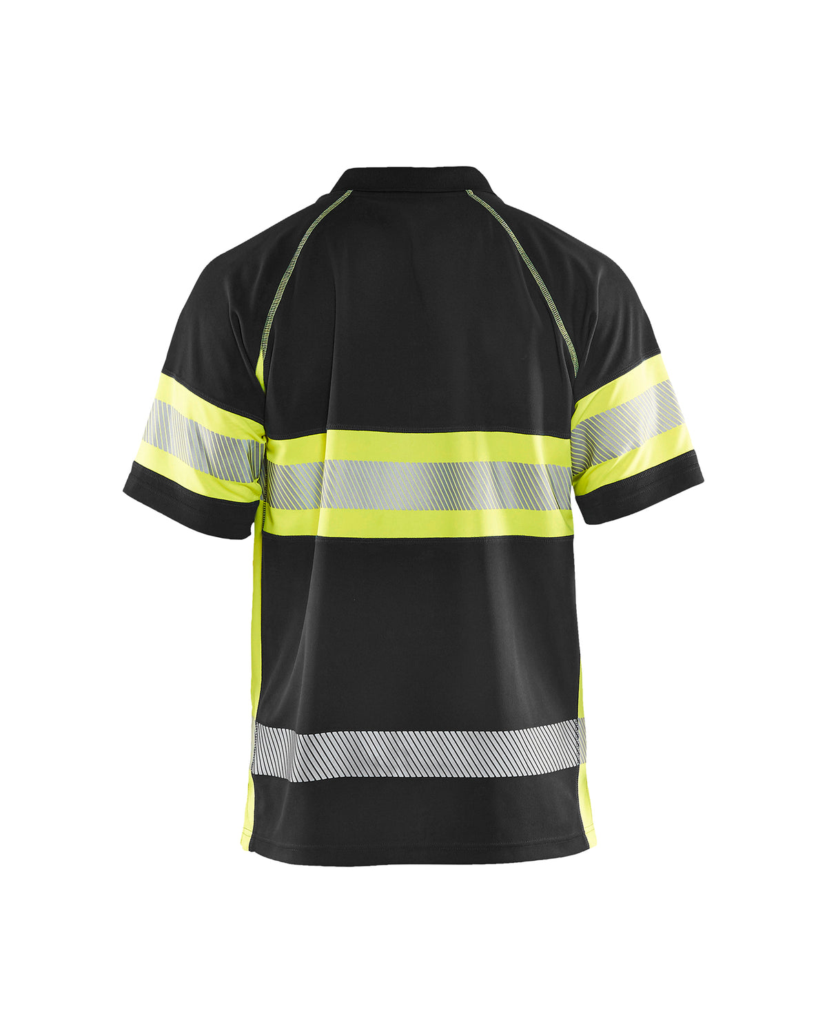 Visibility POLO - Black/Yellow Hi-viz