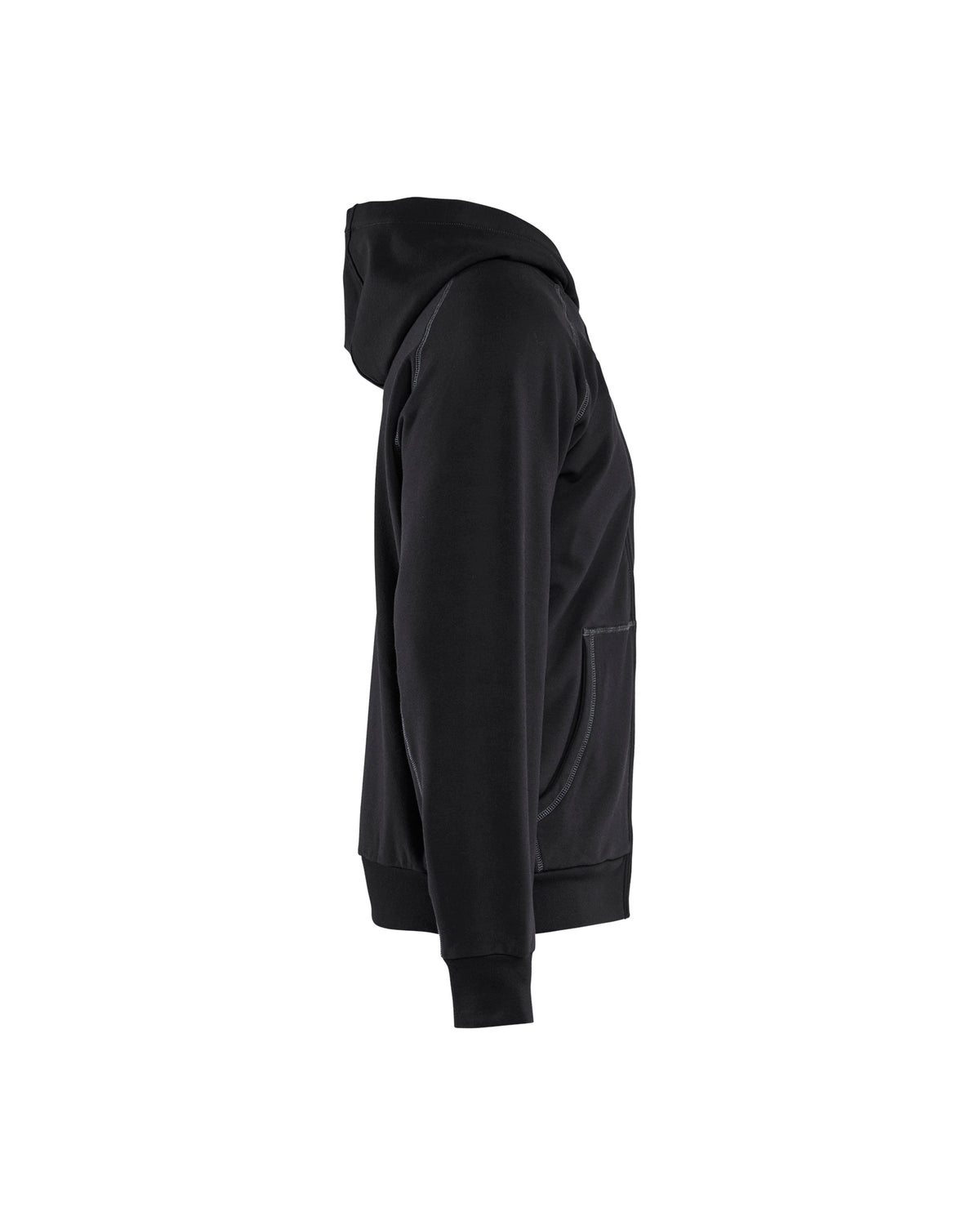 Flame Resistant Full Zip Hoodie - Black