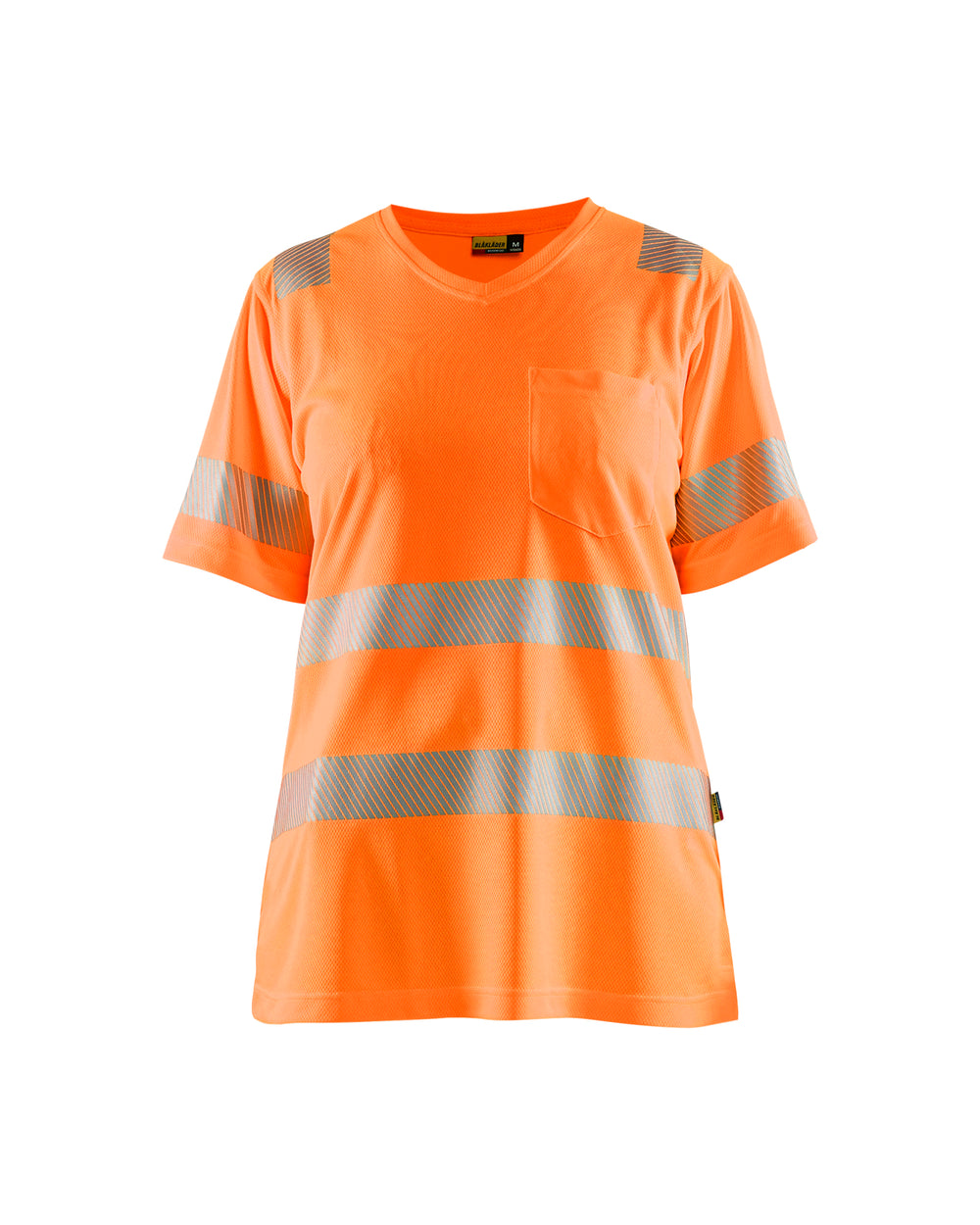 Women's Hi-Vis Short Sleeve Pocket T-Shirt - Orange