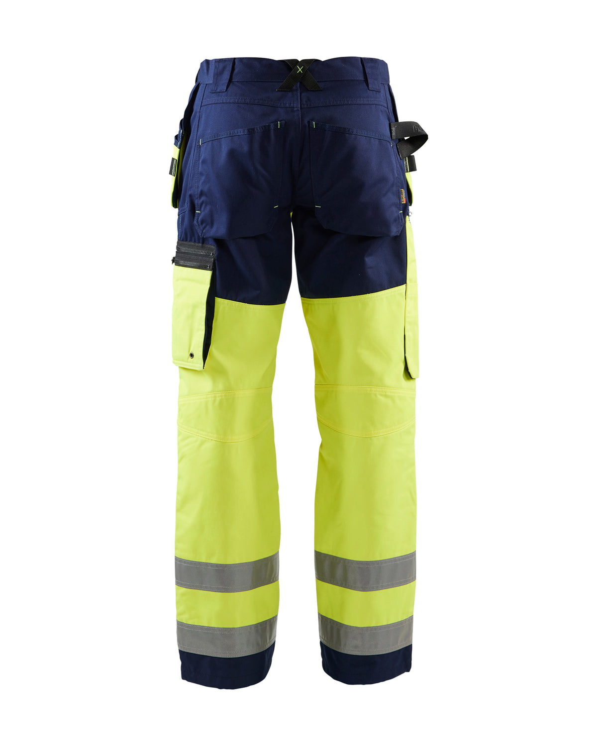 Hi-Vis X1600 Max Pants - Hi-Vis Yellow / Navy blue
