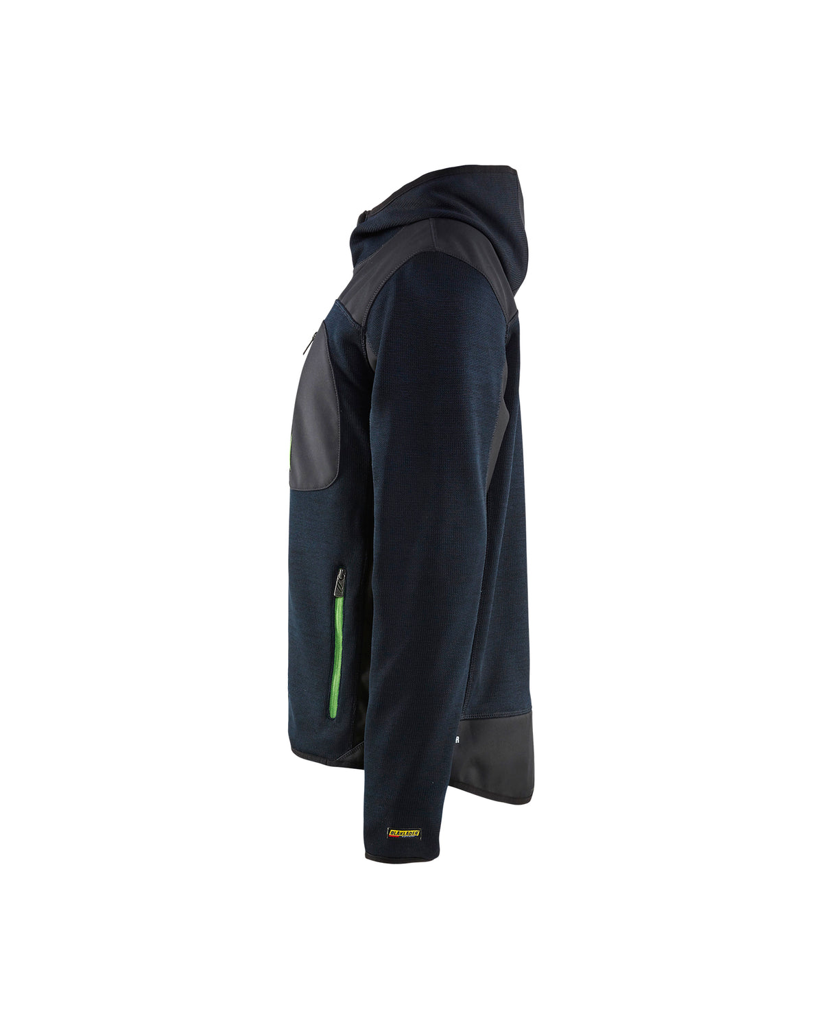 Knitted Jacket - Dark navy/Green