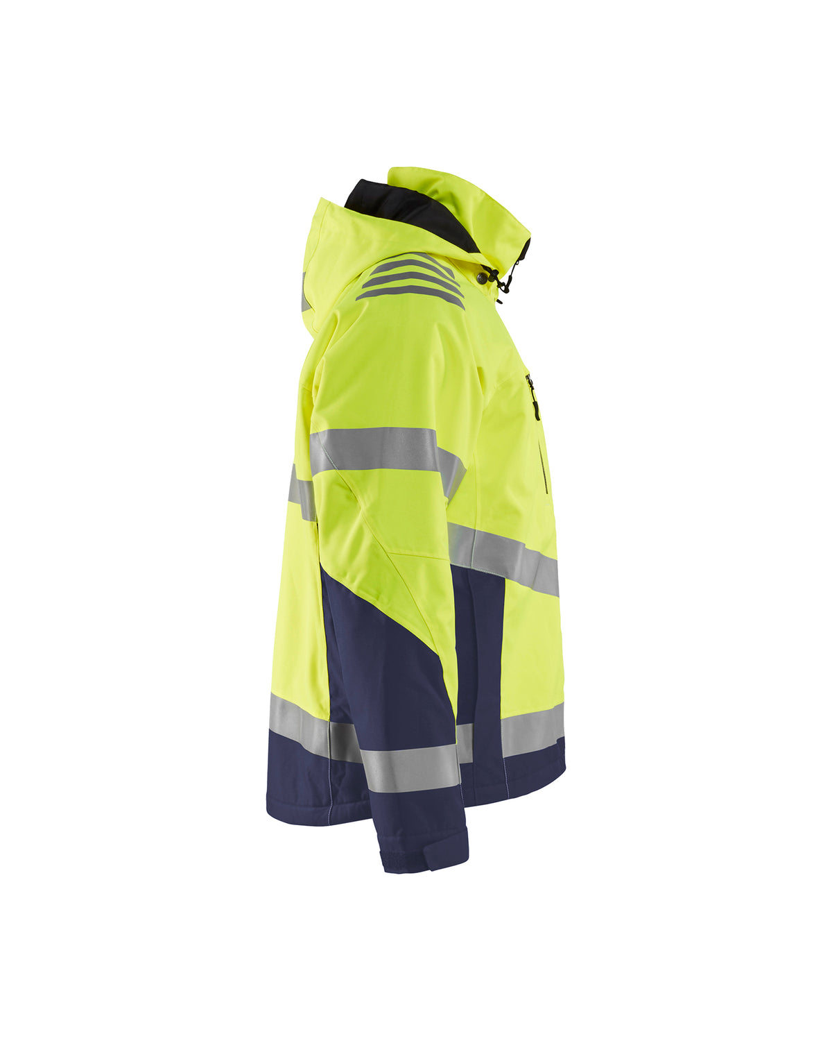 Hi-Vis Air Mesh Jacket - Hi-Vis Yellow / Navy Blue