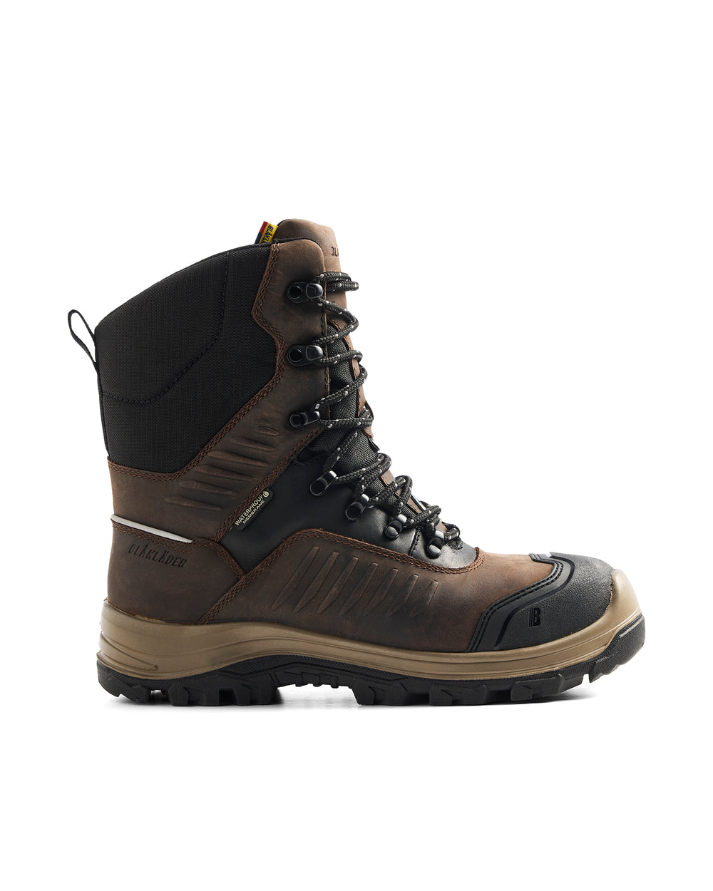 Storm 8" Winter Safety Boot - Brown/Black