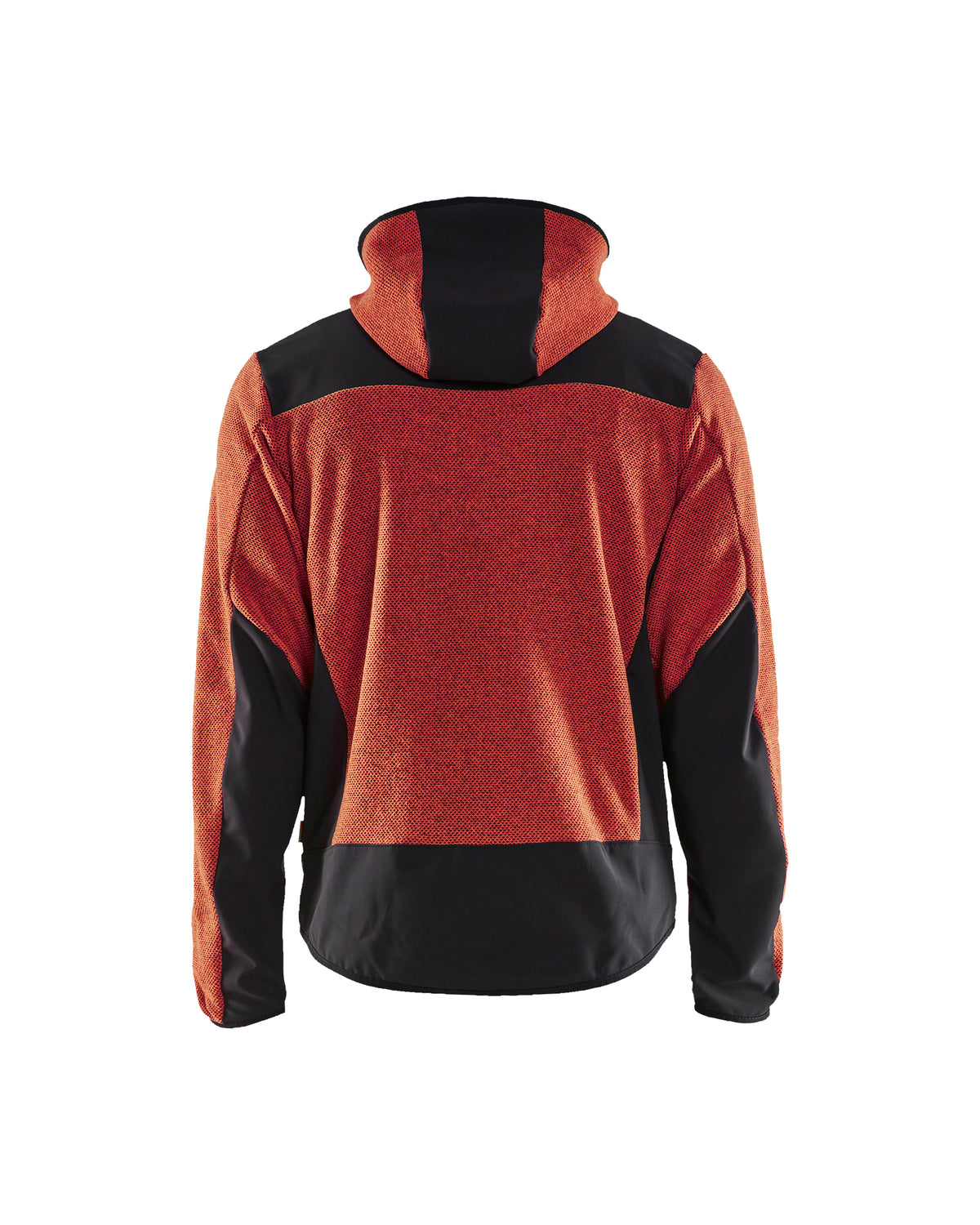Veste en Tricot Doublée en Molleton - Rouge ardent/Noir