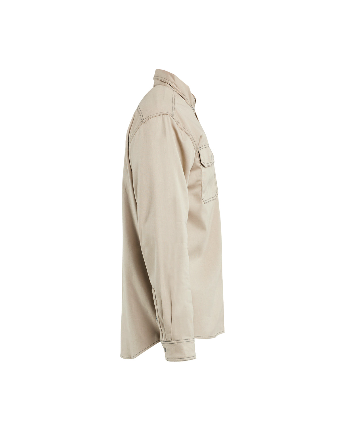 Flame Resistant Button-Up Shirt - Stone