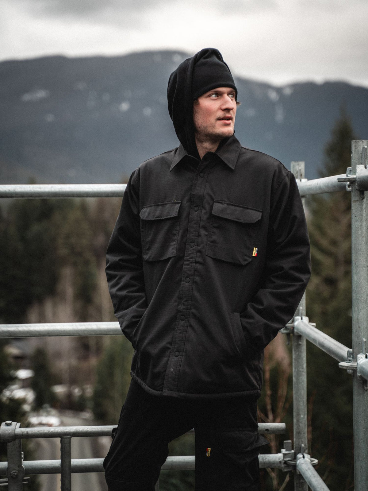 Ripstop Jacket - Black