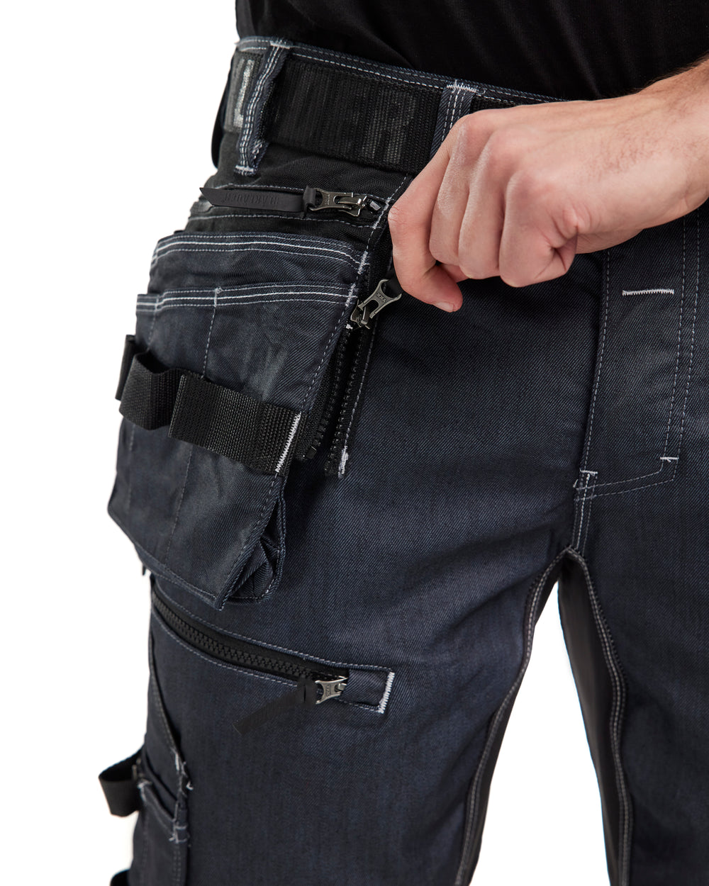 Craftsman trousers stretch X1900 - Navy blue/Black