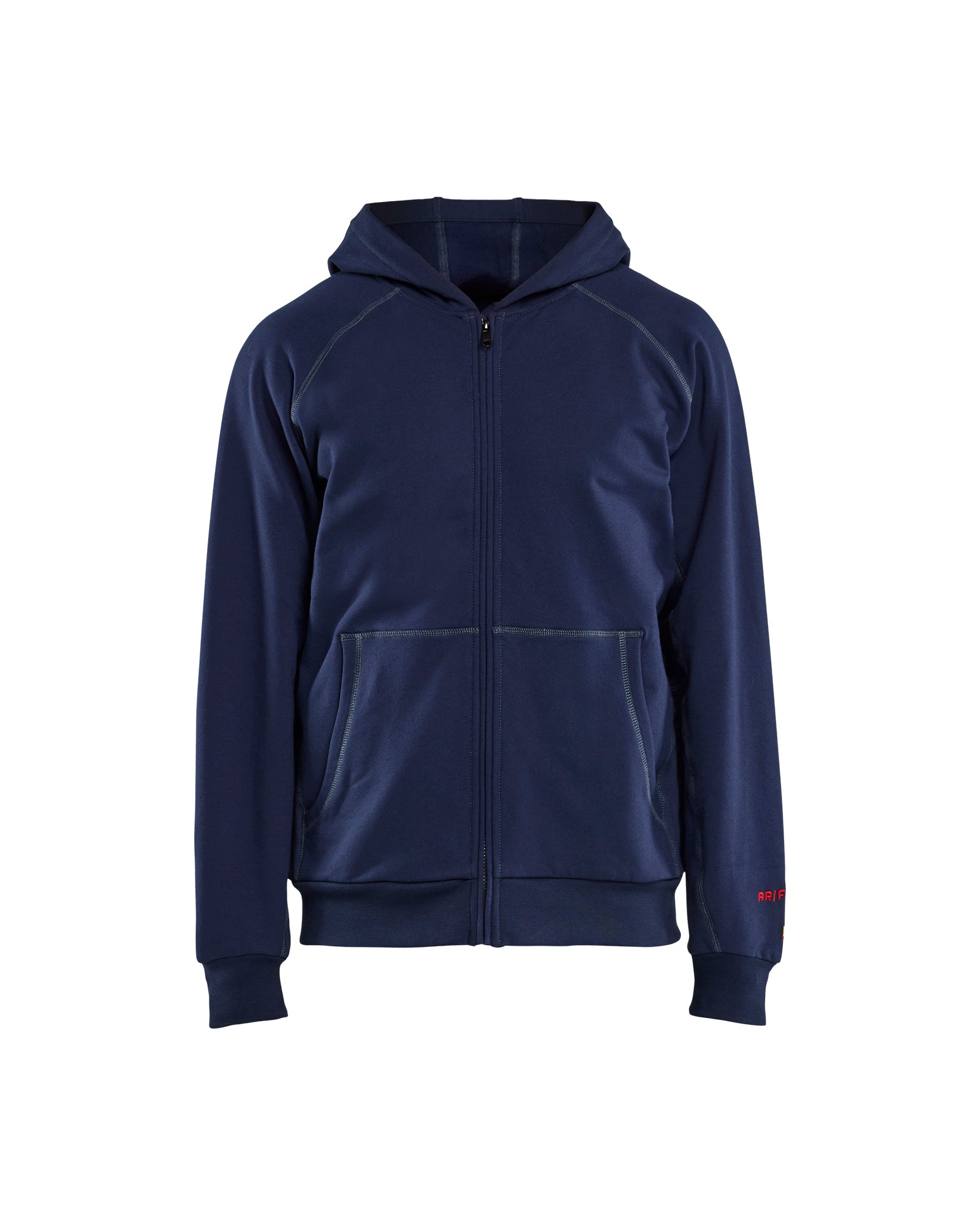 Flame Resistant Full Zip Hoodie - Navy Blue