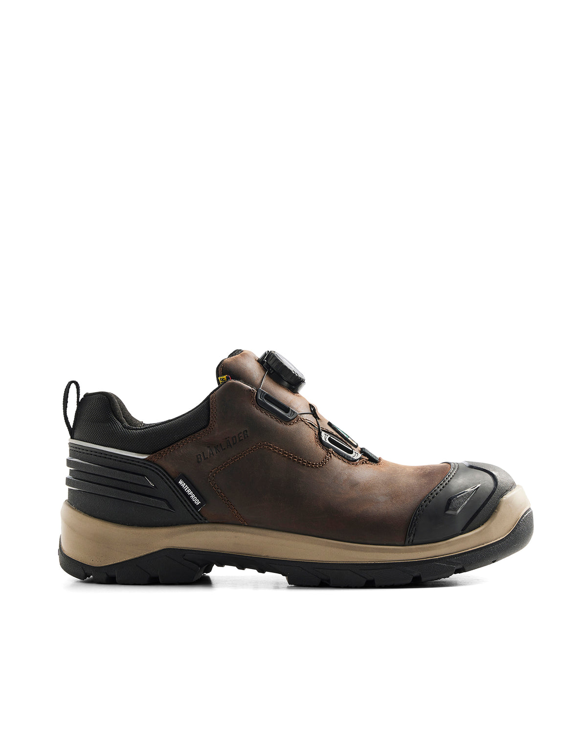 Elite Safety Shoe - Brown/Black