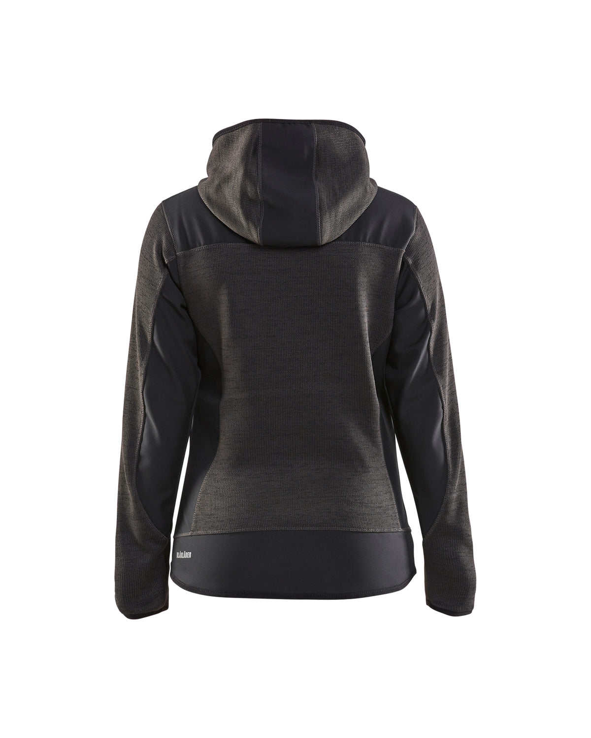 Women's Knitted Jacket - Dark grey/Black