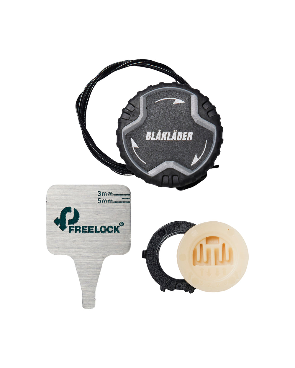 Freelock Low Cut Shoe Repair Kit - Black/Mid grey