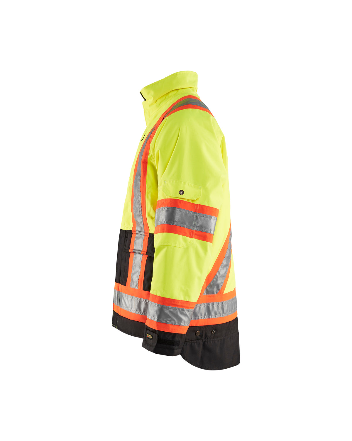 Hi-Vis Winter CSA Bomber Jacket - Hi-Vis Yellow / Black