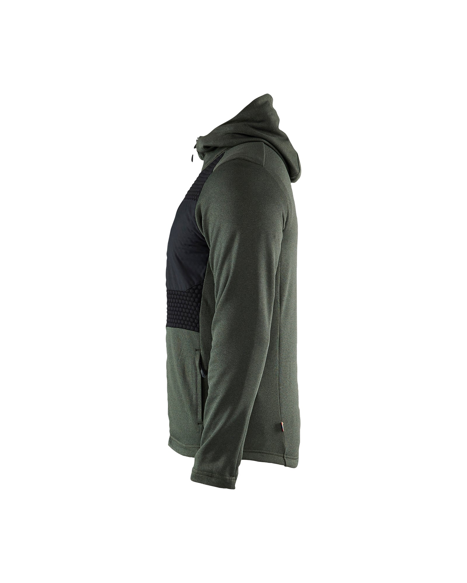 Tech Jacket - With hood - Autumn green/Black