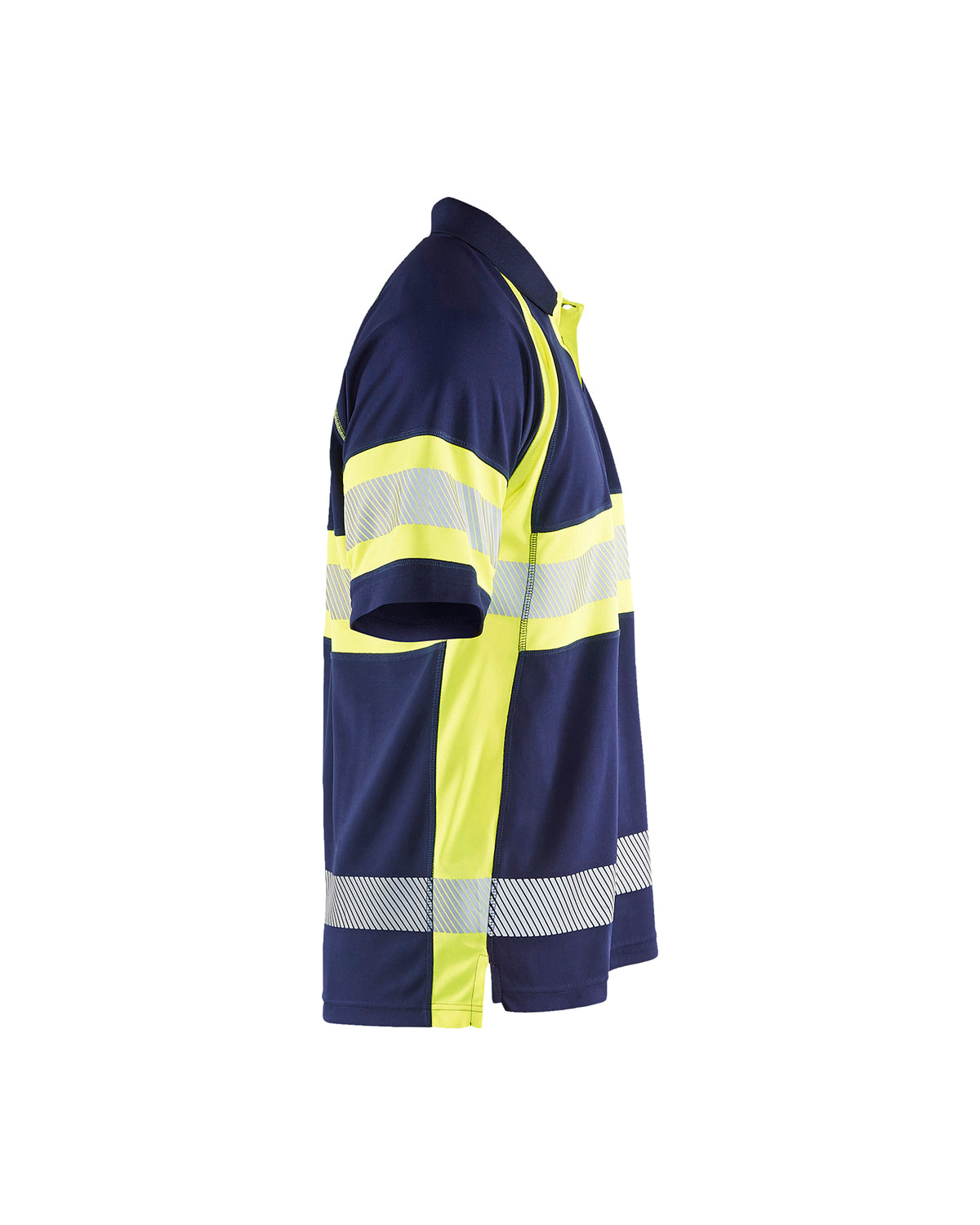 Visibility POLO - Navy blue/Yellow Hi-viz