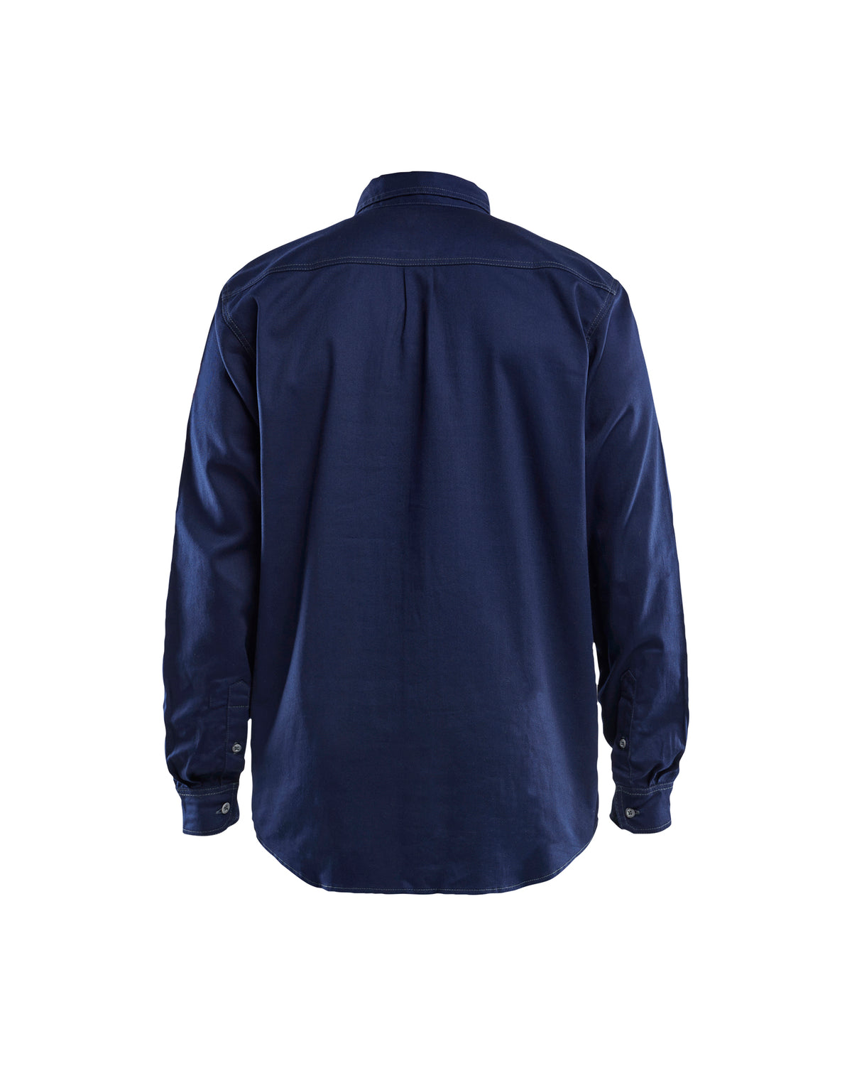 Flame Resistant Button-Up Shirt - Navy Blue