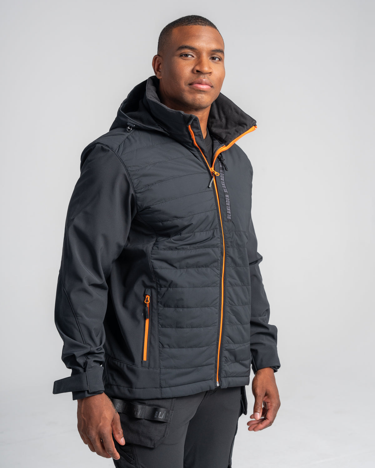 Tahoe Hybrid Jacket - Black/Orange