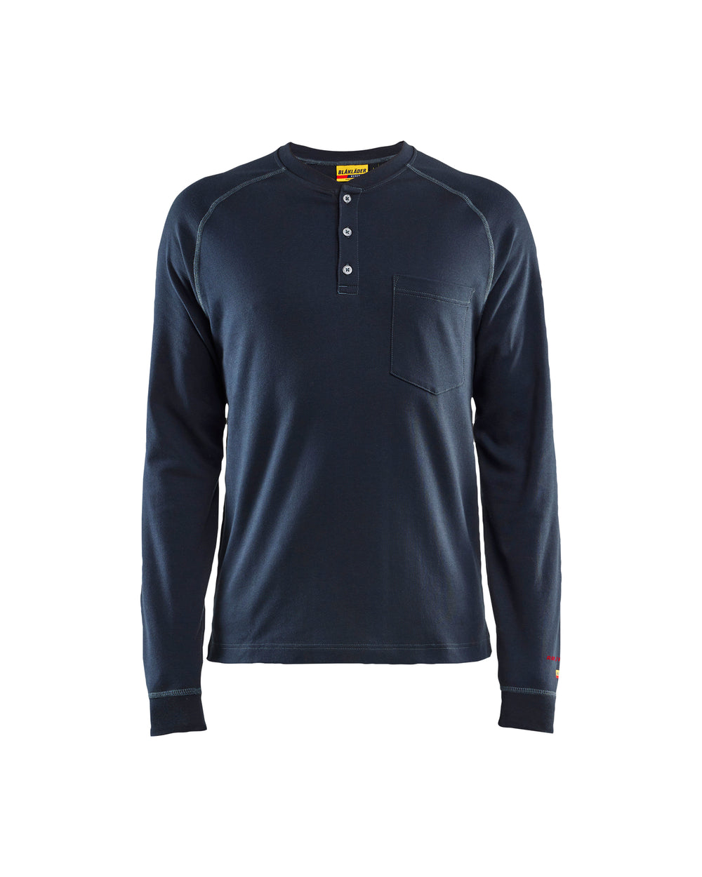 Flame Resistant Henley - Navy blue