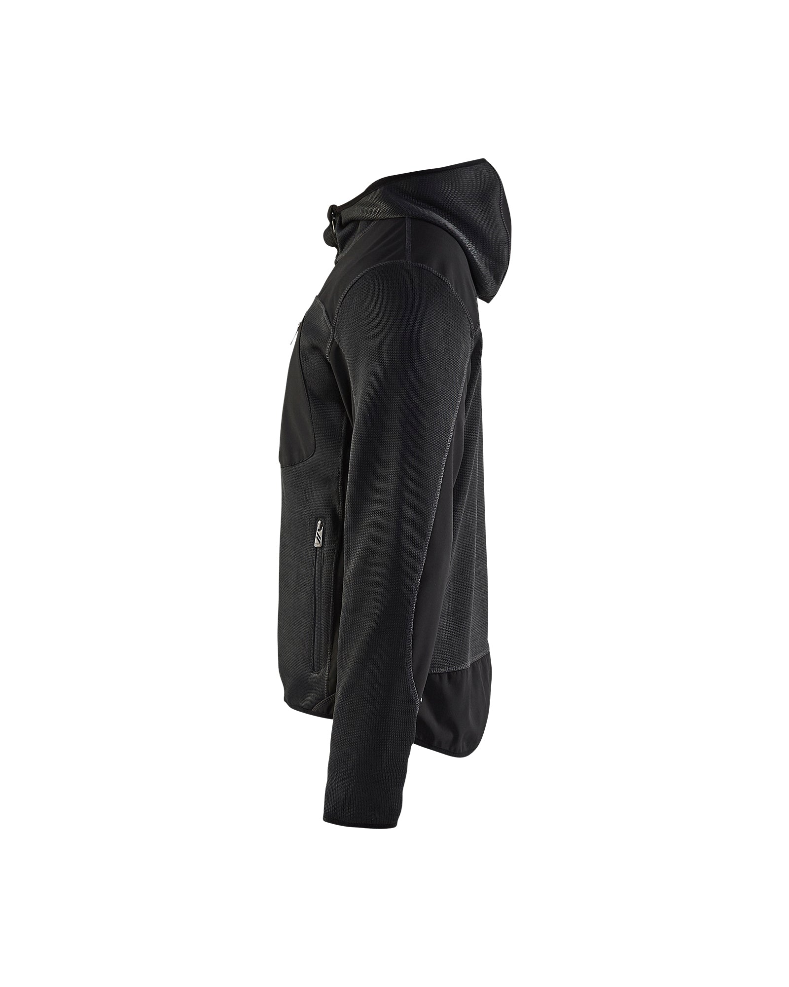 Knitted Jacket - Dark grey/Black
