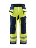 Hi-Vis X1600 Max Pants - Hi-Vis Yellow / Navy blue