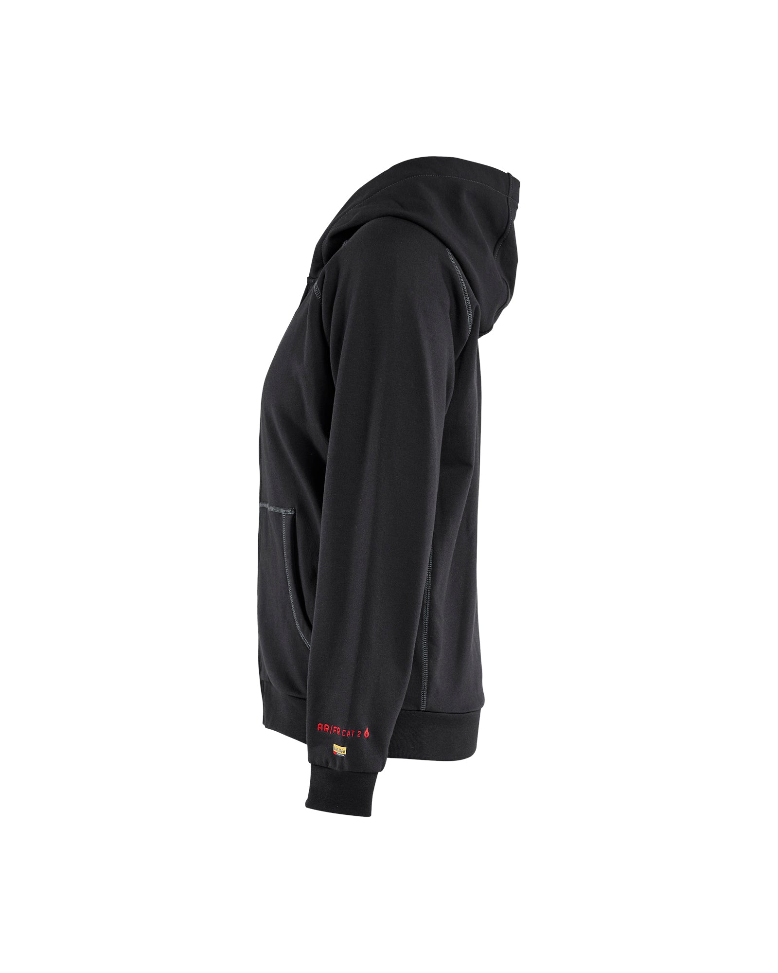 Women's FR Zip Hooded Jacket - Black