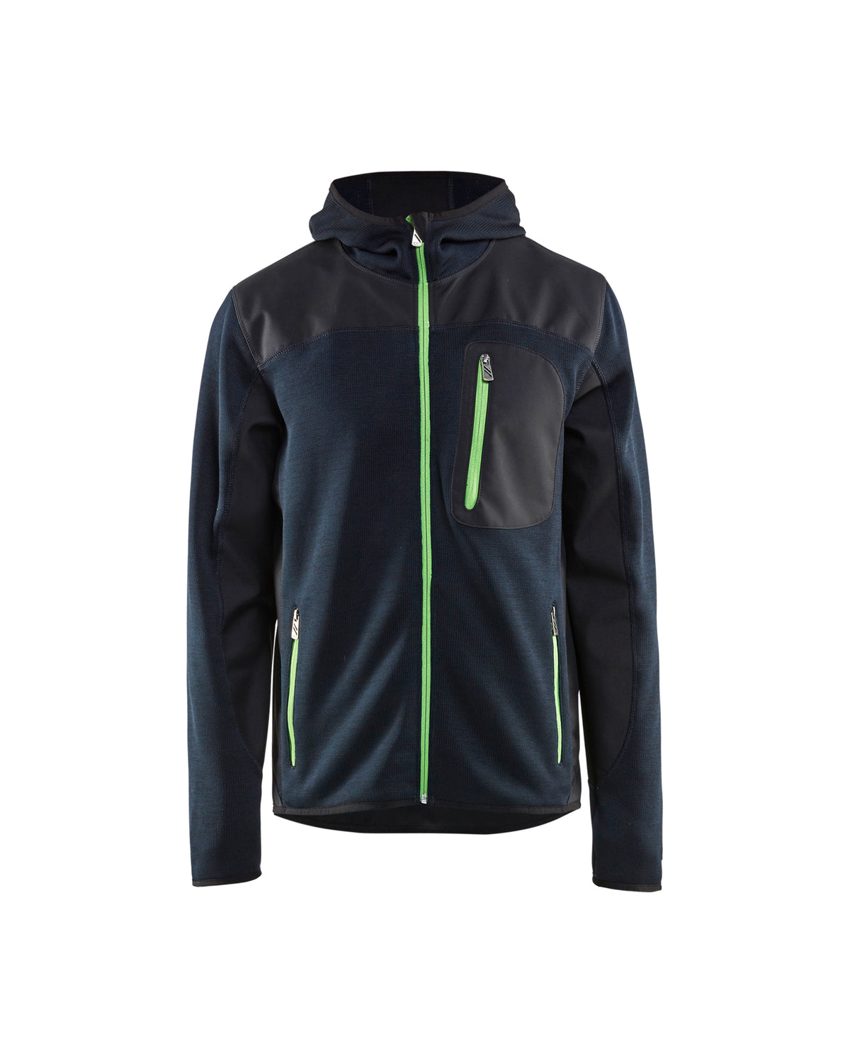 Veste en Tricot - Marine foncé/Vert