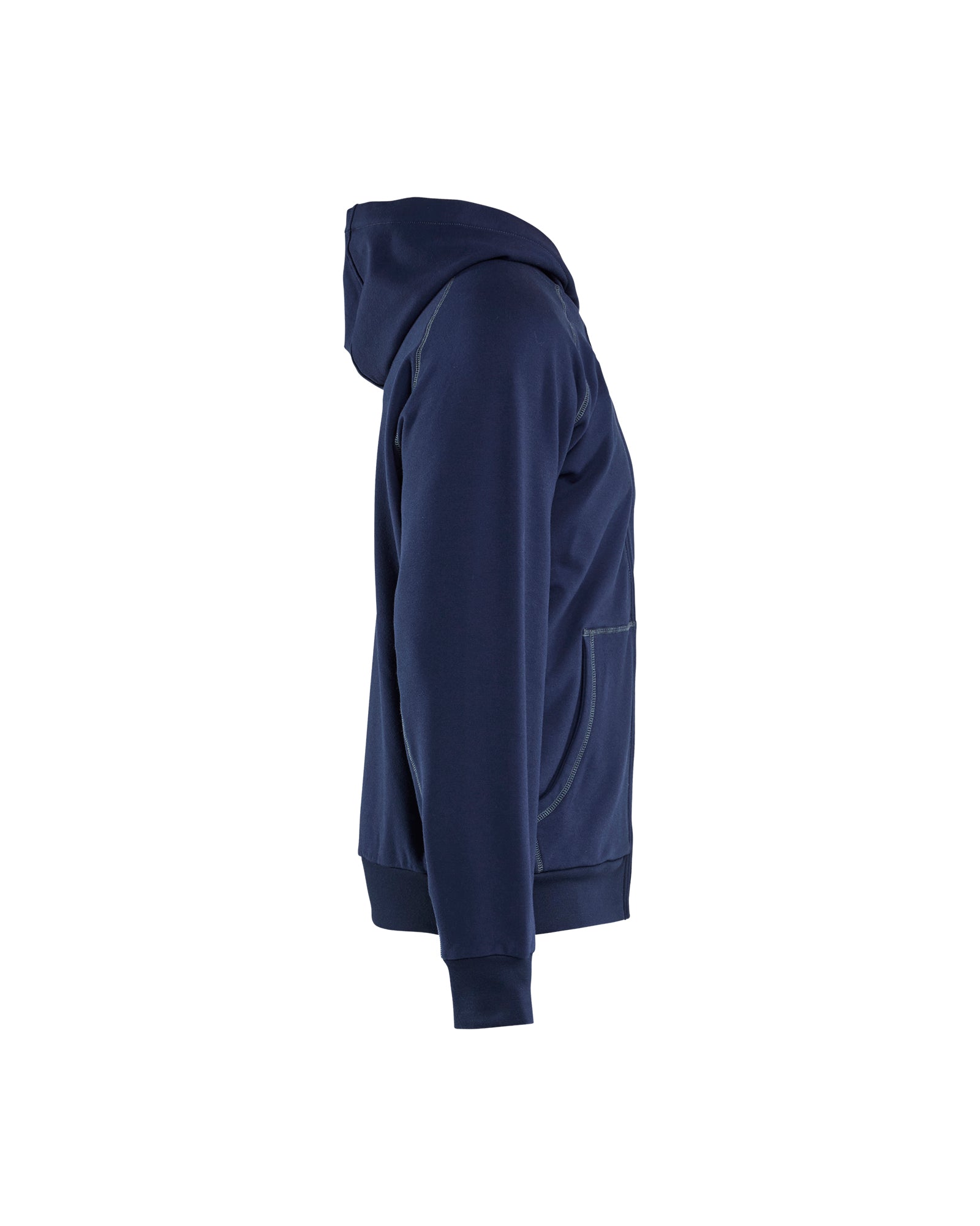 Flame Resistant Full Zip Hoodie - Navy Blue