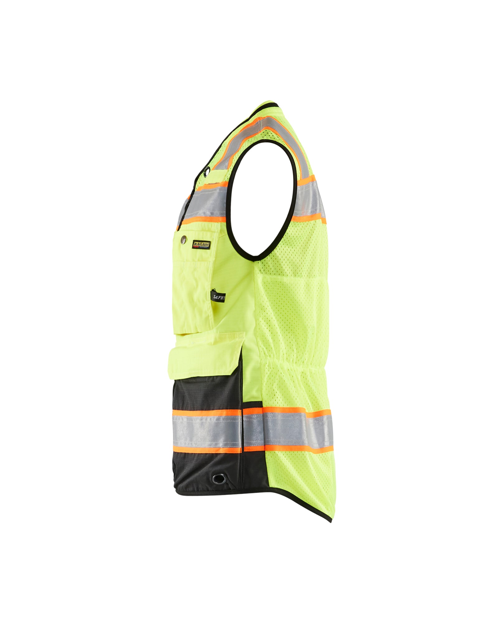 US Women's Hi-Vis Vest - Yellow Hi-viz/Black