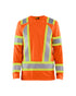 CSA Hi-Vis Long Sleeve T-shirt - Orange