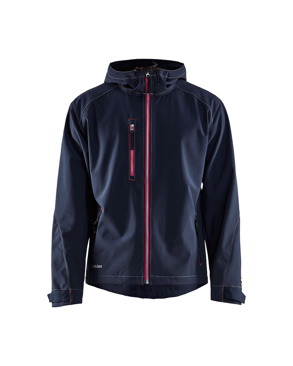 Kalispell Softshell Jacket - Dark navy/Red