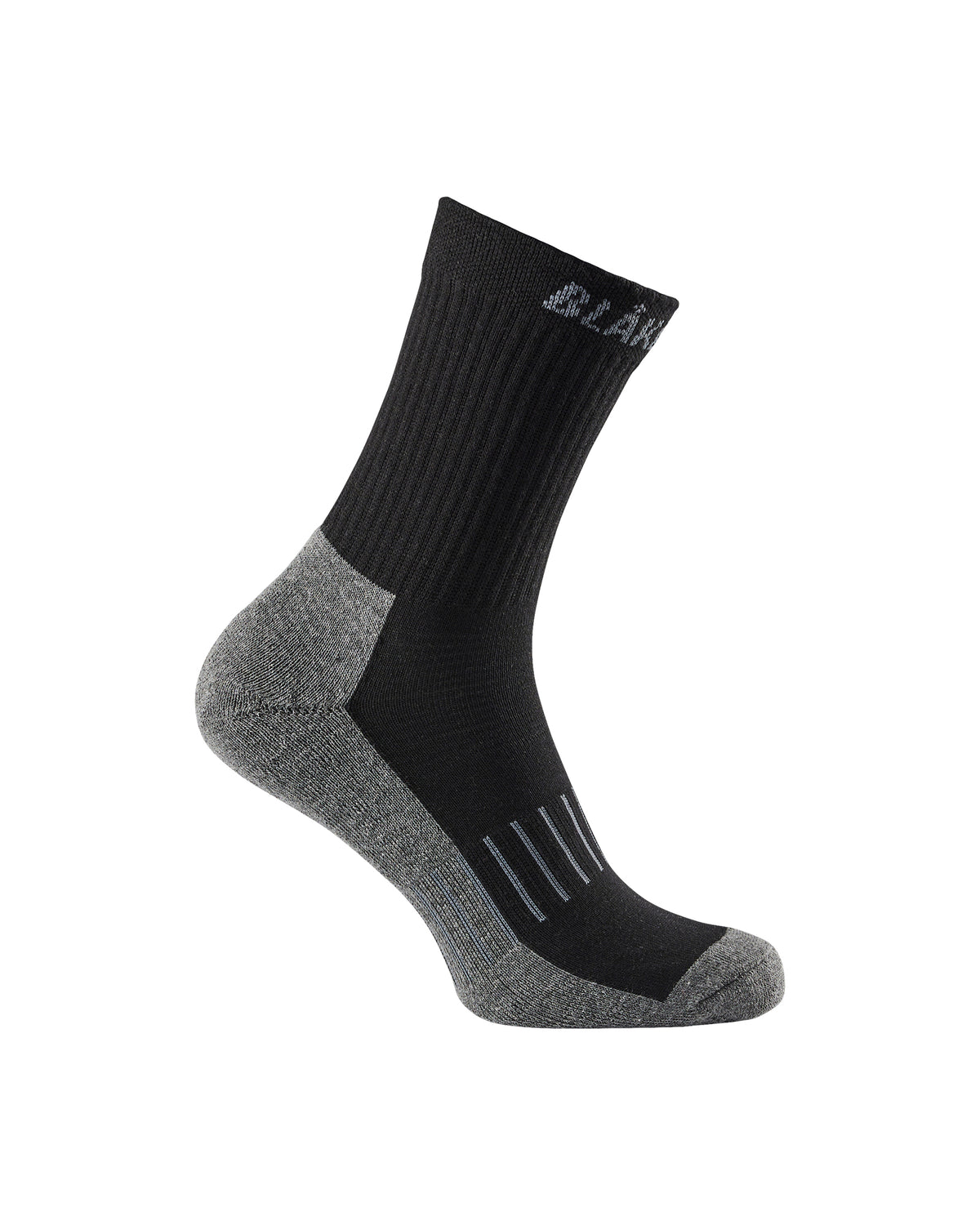 Cotton Socks 3-Pack - Black/Dark grey