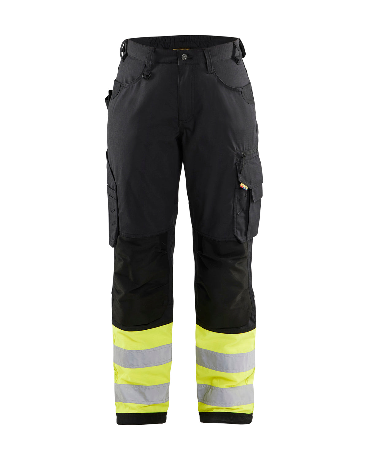 Women's Visibility Ripstop Pro Pants - Hi-Vis Yellow / Black