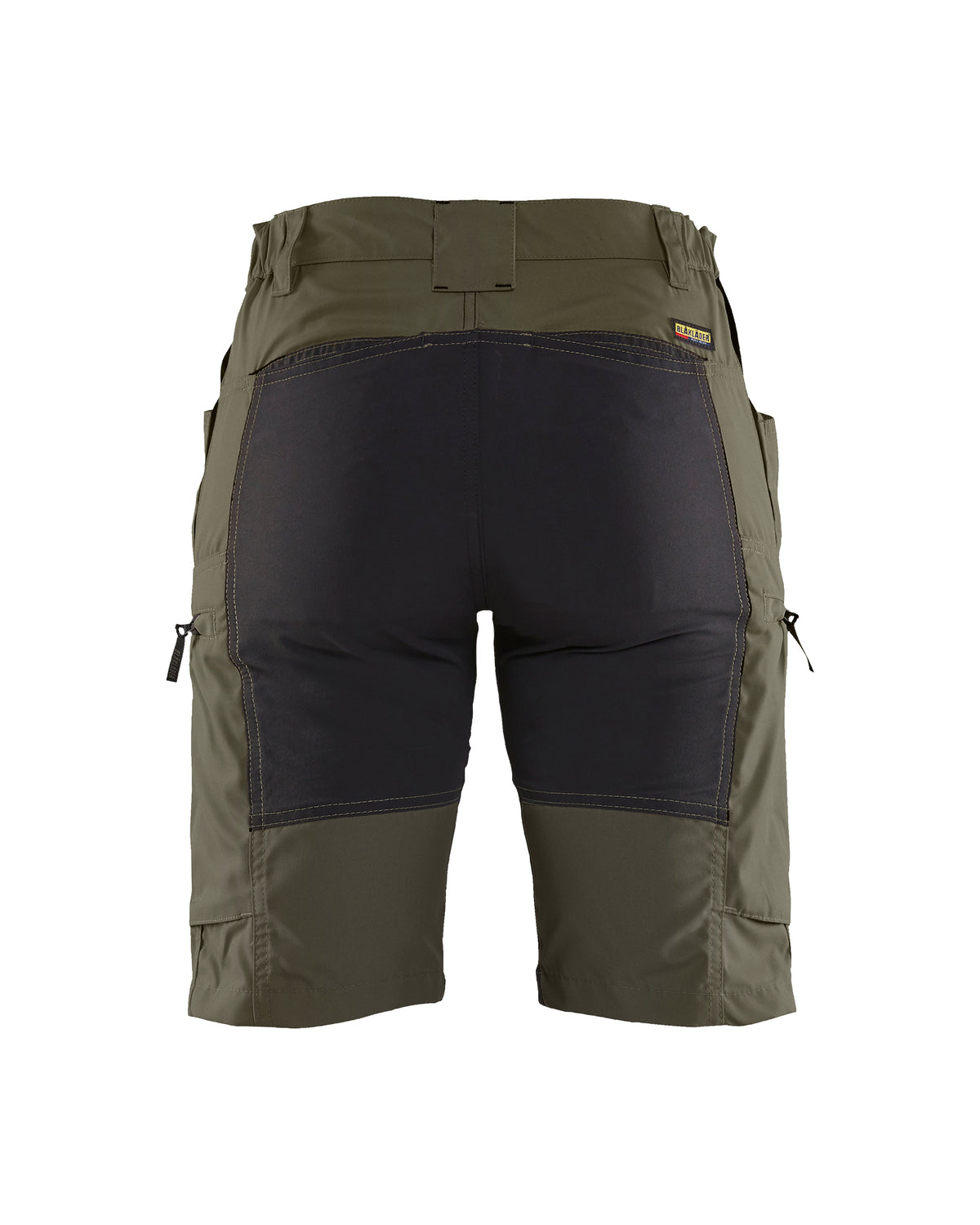 Women's Stratus Lite Stretch Shorts - Dark Olive Green / Black