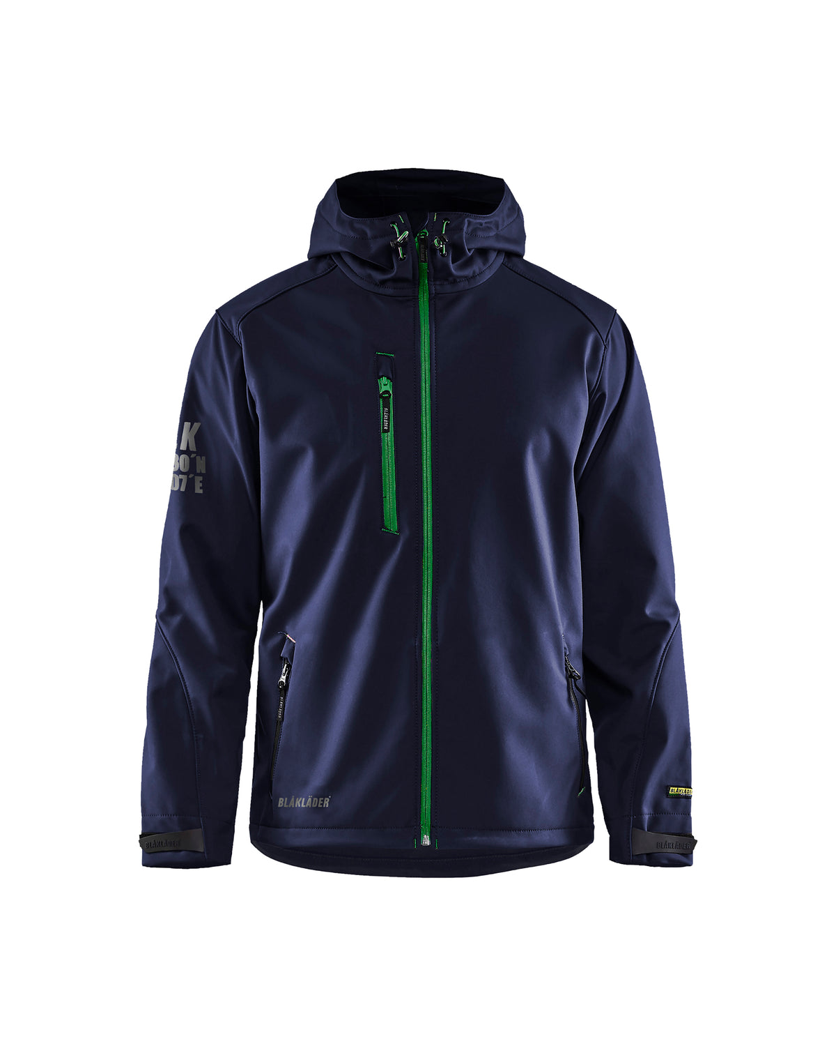 Pro Softshell Jacket - Navy/Green