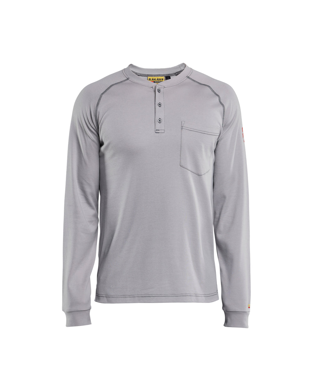 Flame Resistant Henley - Light grey