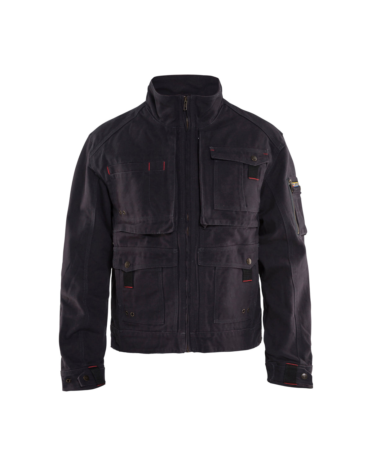 VESTE BRAWNY TOILE - Bleu acier