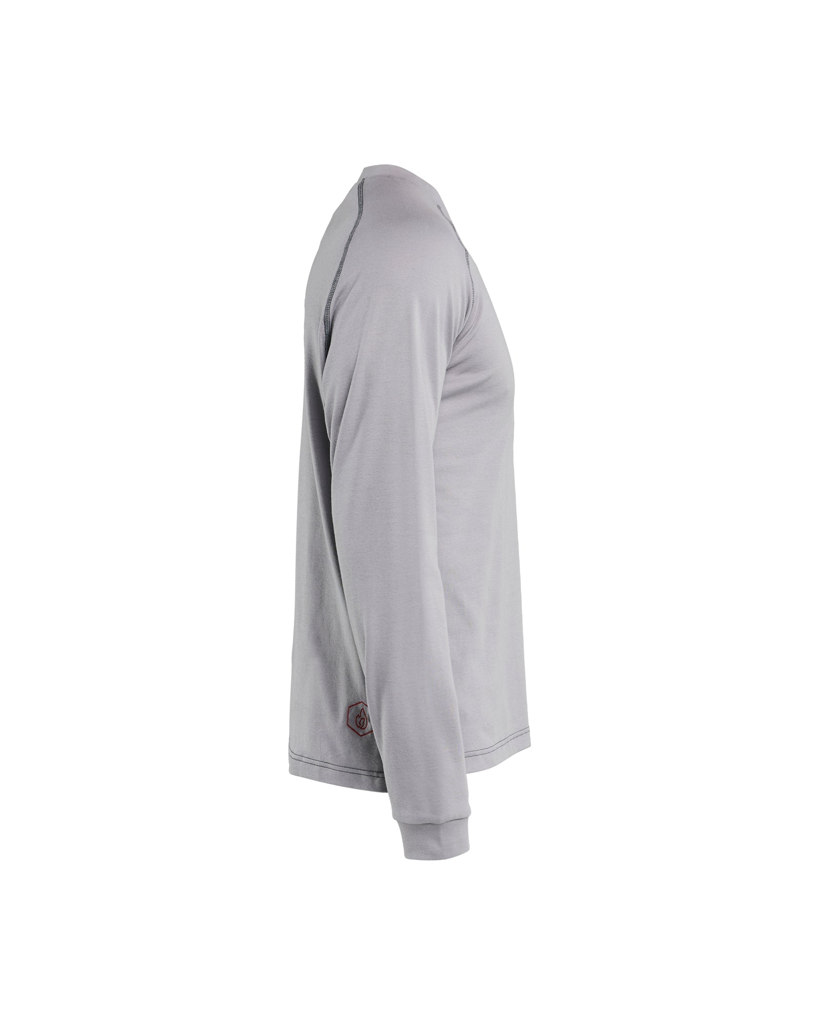 Flame Resistant Henley - Light grey