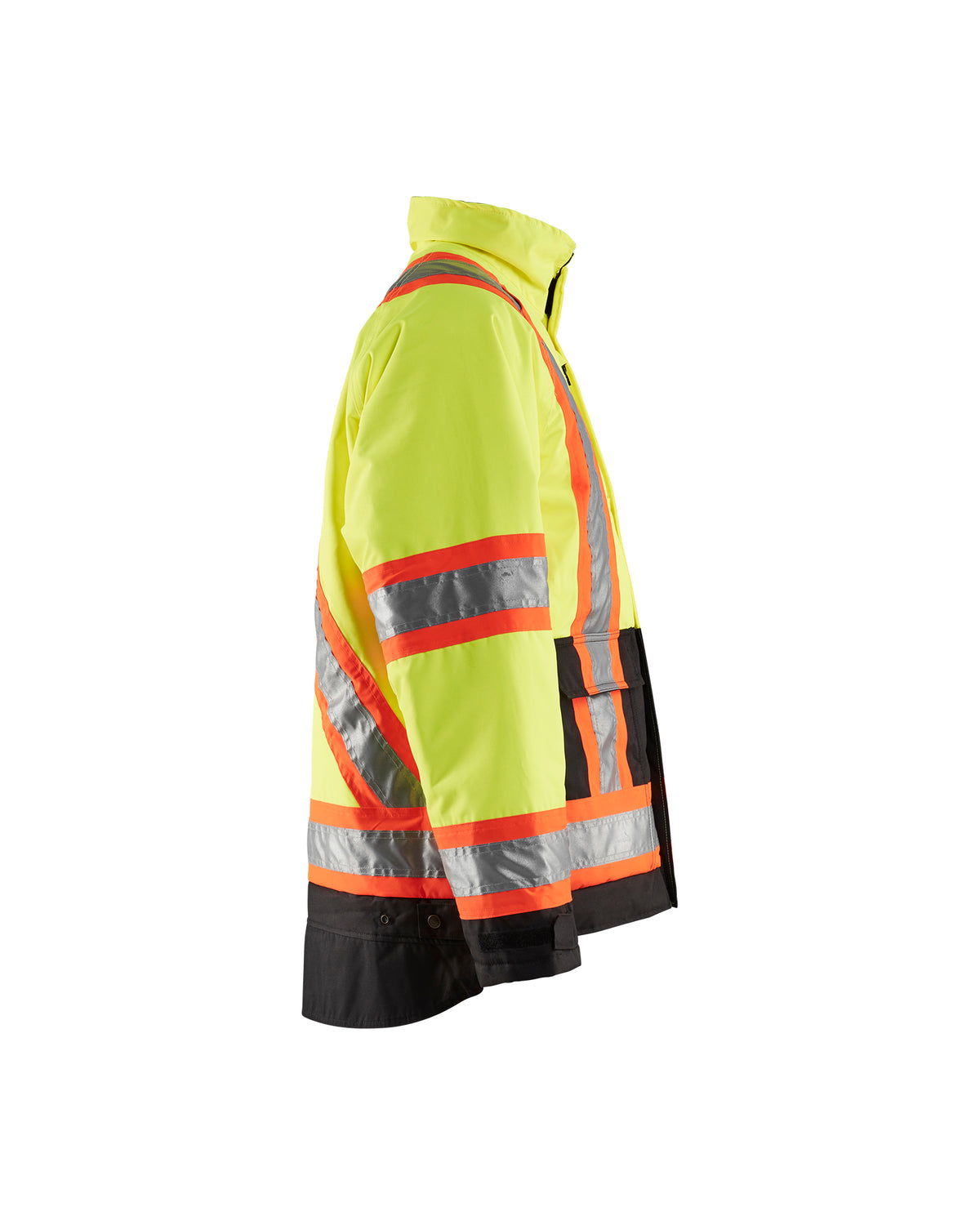 Hi-Vis Winter CSA Bomber Jacket - Hi-Vis Yellow / Black