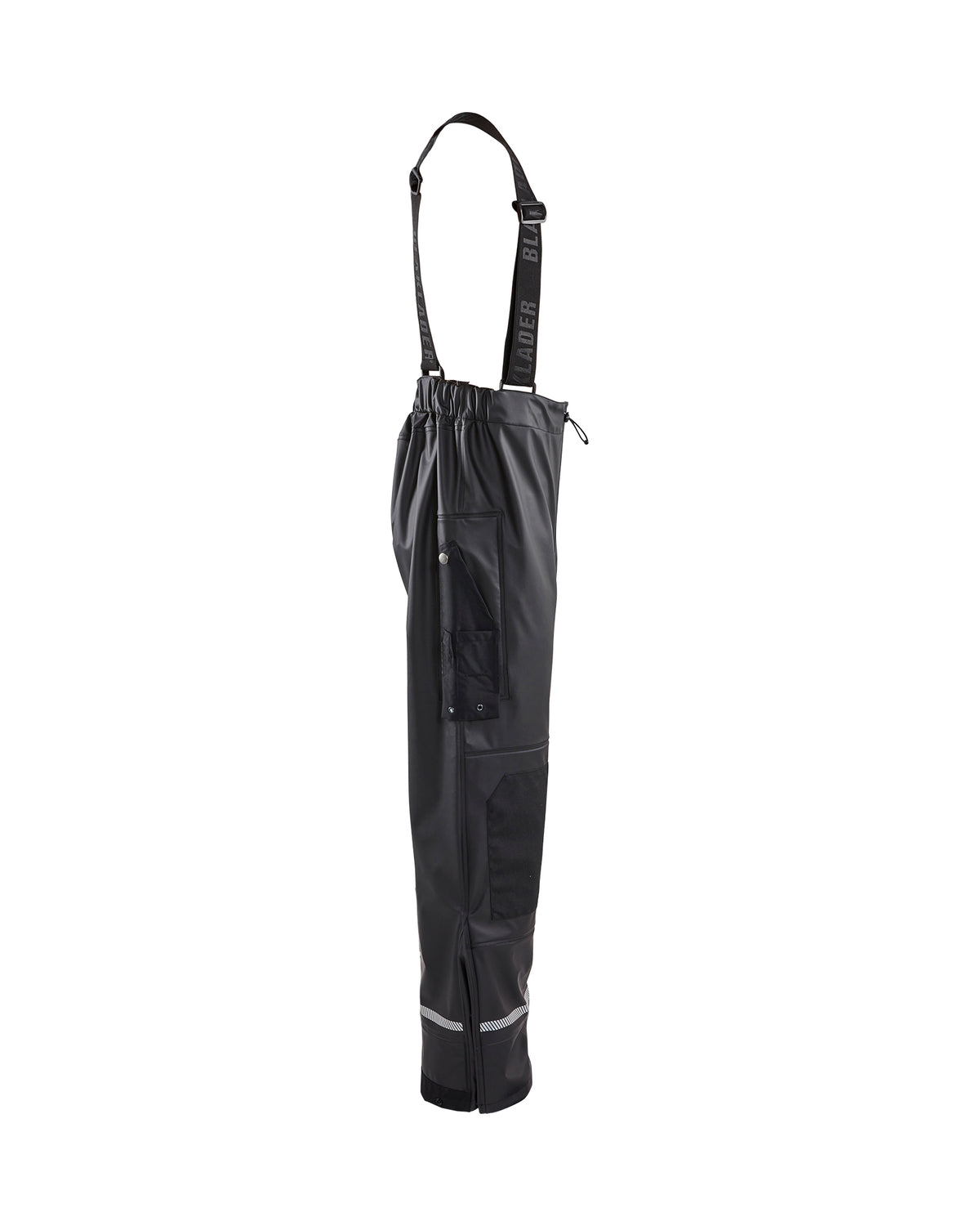 Rain Pants with Reflective Details - Black