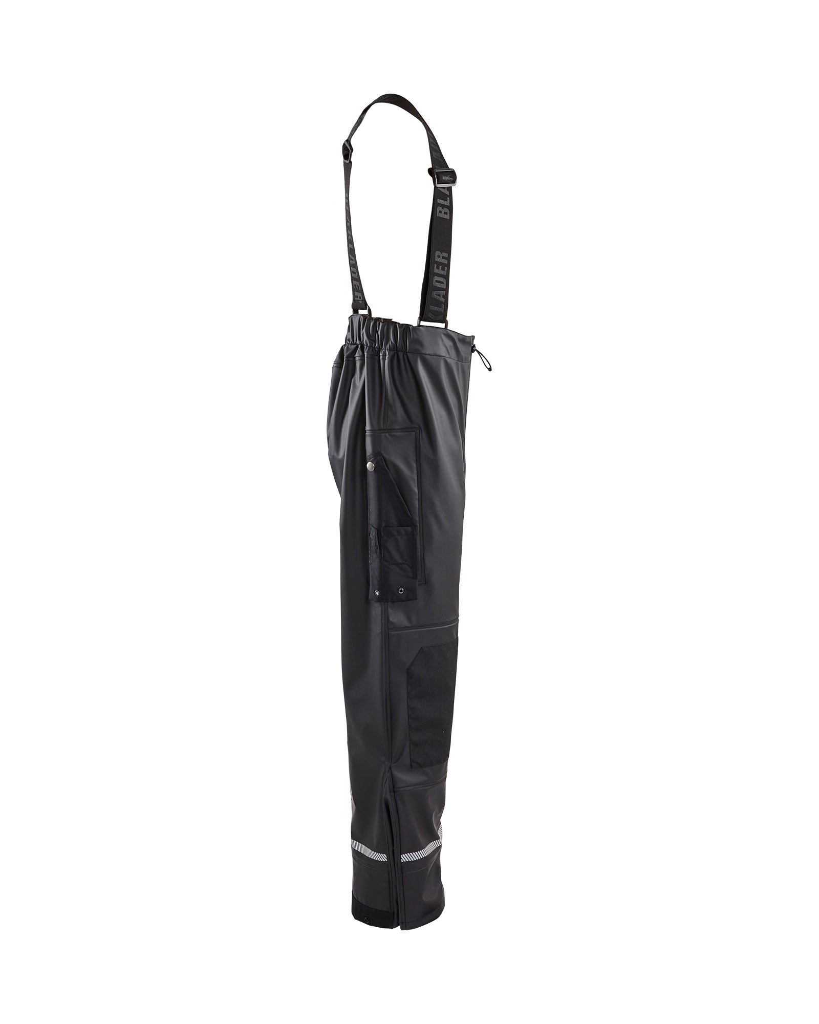Rain Pants with Reflective Details - Black