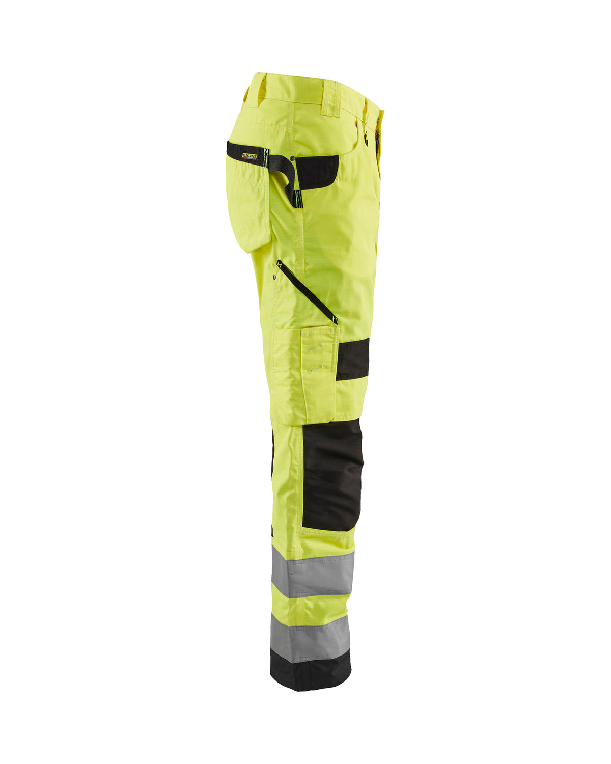PANTALON HAUTE-VISIBILITÉ ANTI-DÉCHIRURE - Jaune haute-visibilité/Noir