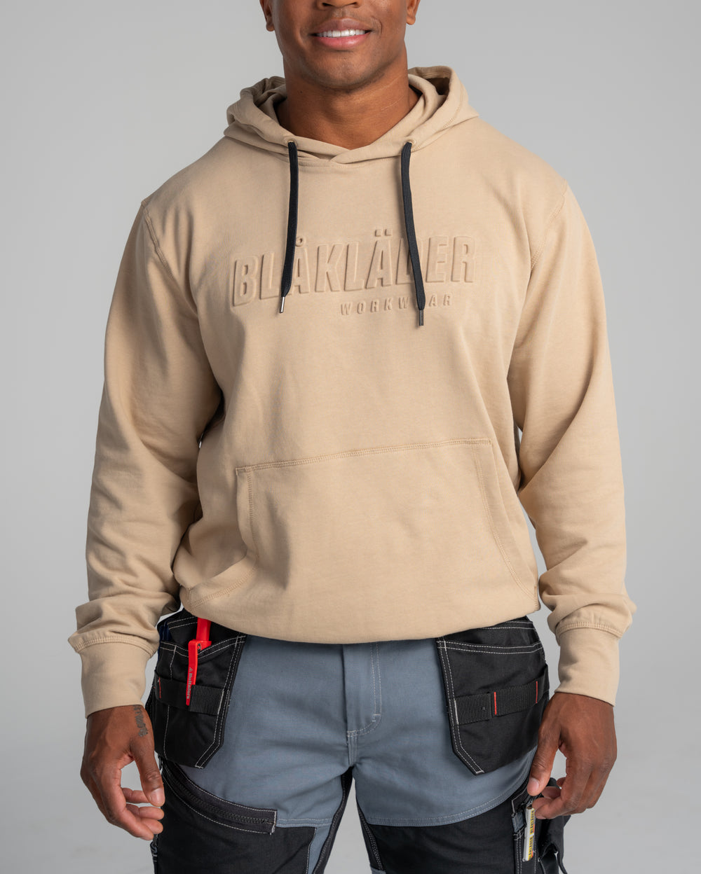 3D Blaklader Hoodie - Warm beige