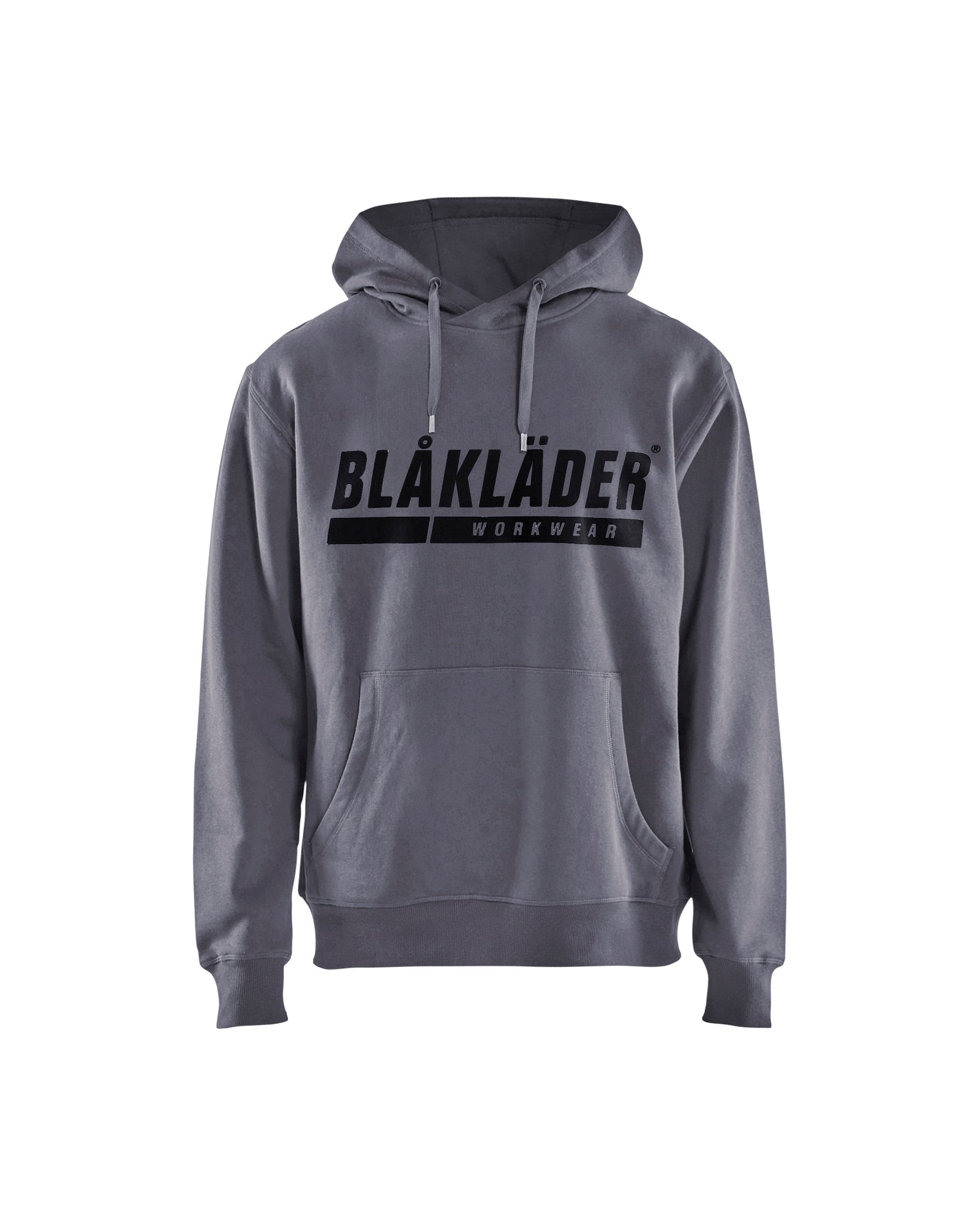 Hooded sweatshirt with print - Grey