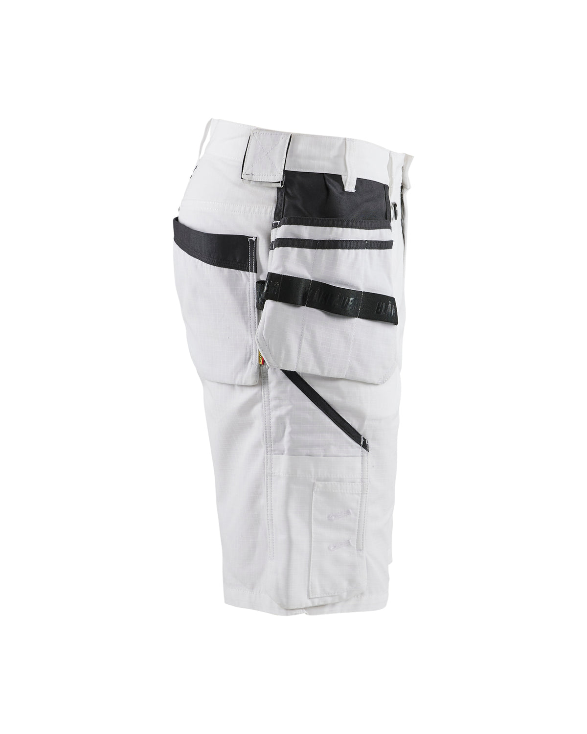 Ripstop Shorts - With Utility Pockets - White/Dark grey