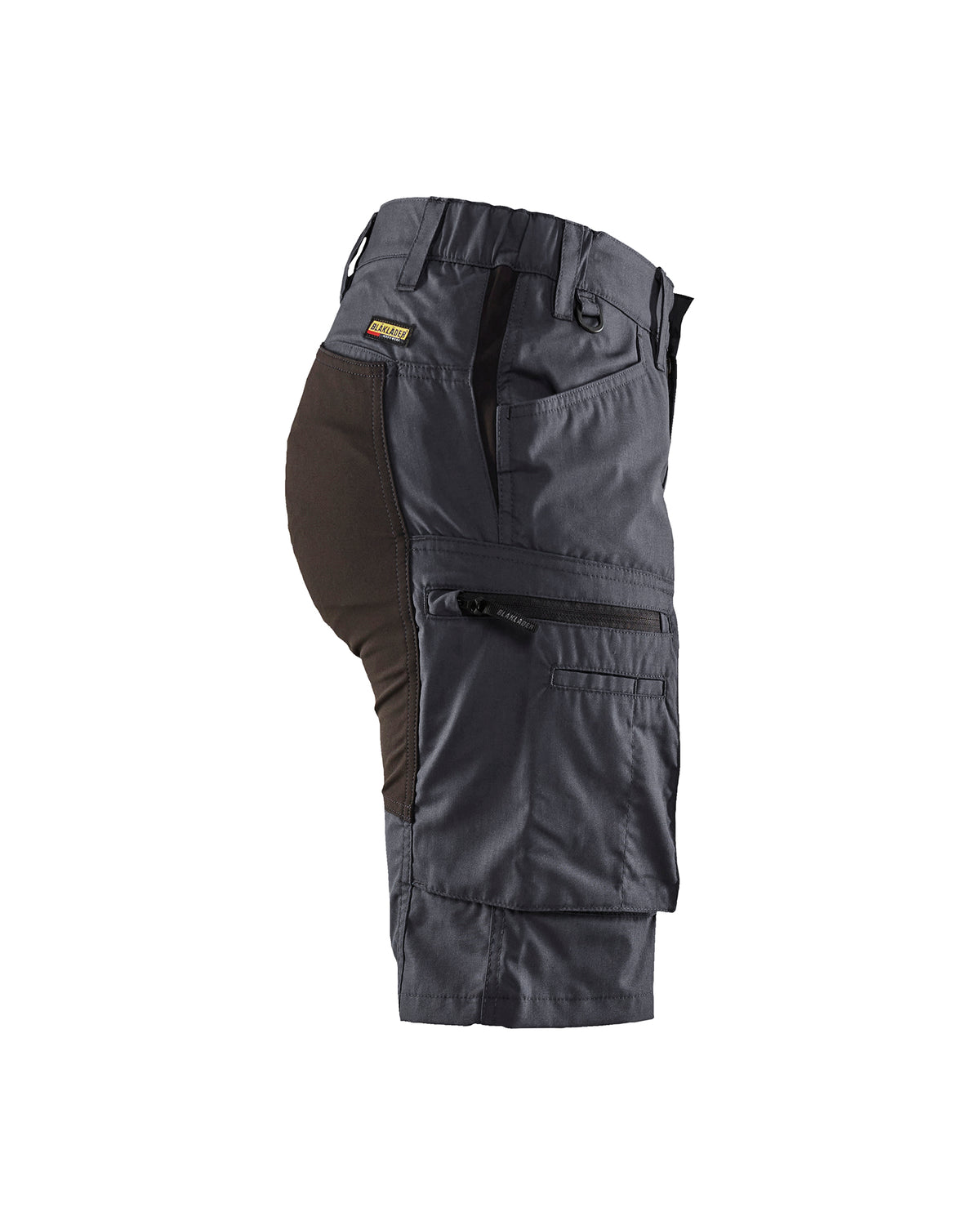 Short Extensible Straus Lite pour Femmes - Gris/Noir