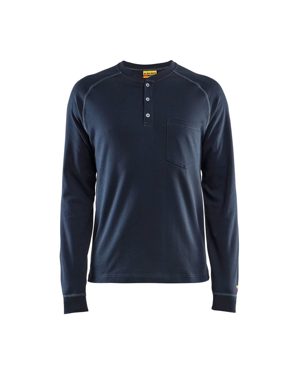 Flame Resistant Henley - Navy Blue
