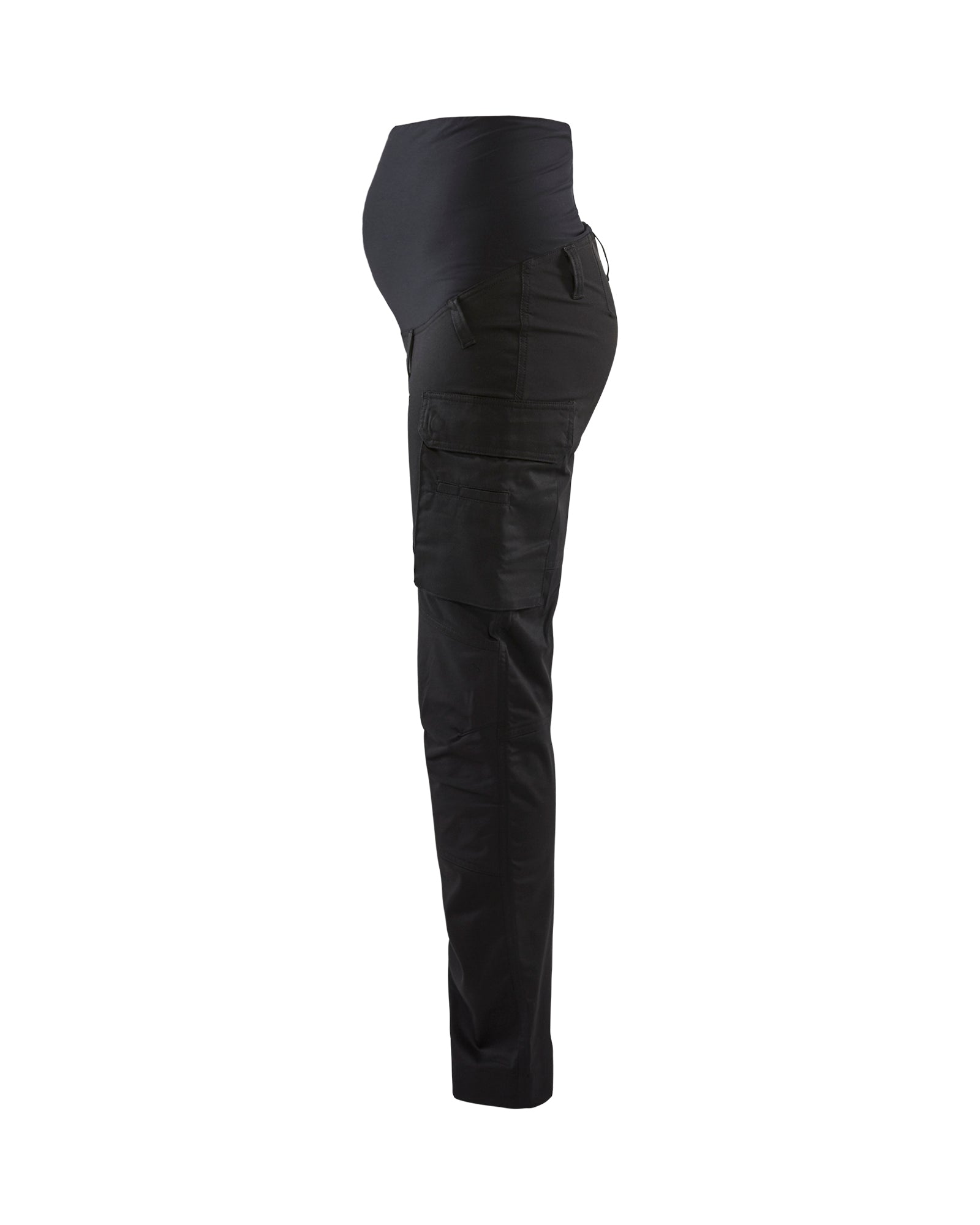 Maternity service pants with stretch - Black