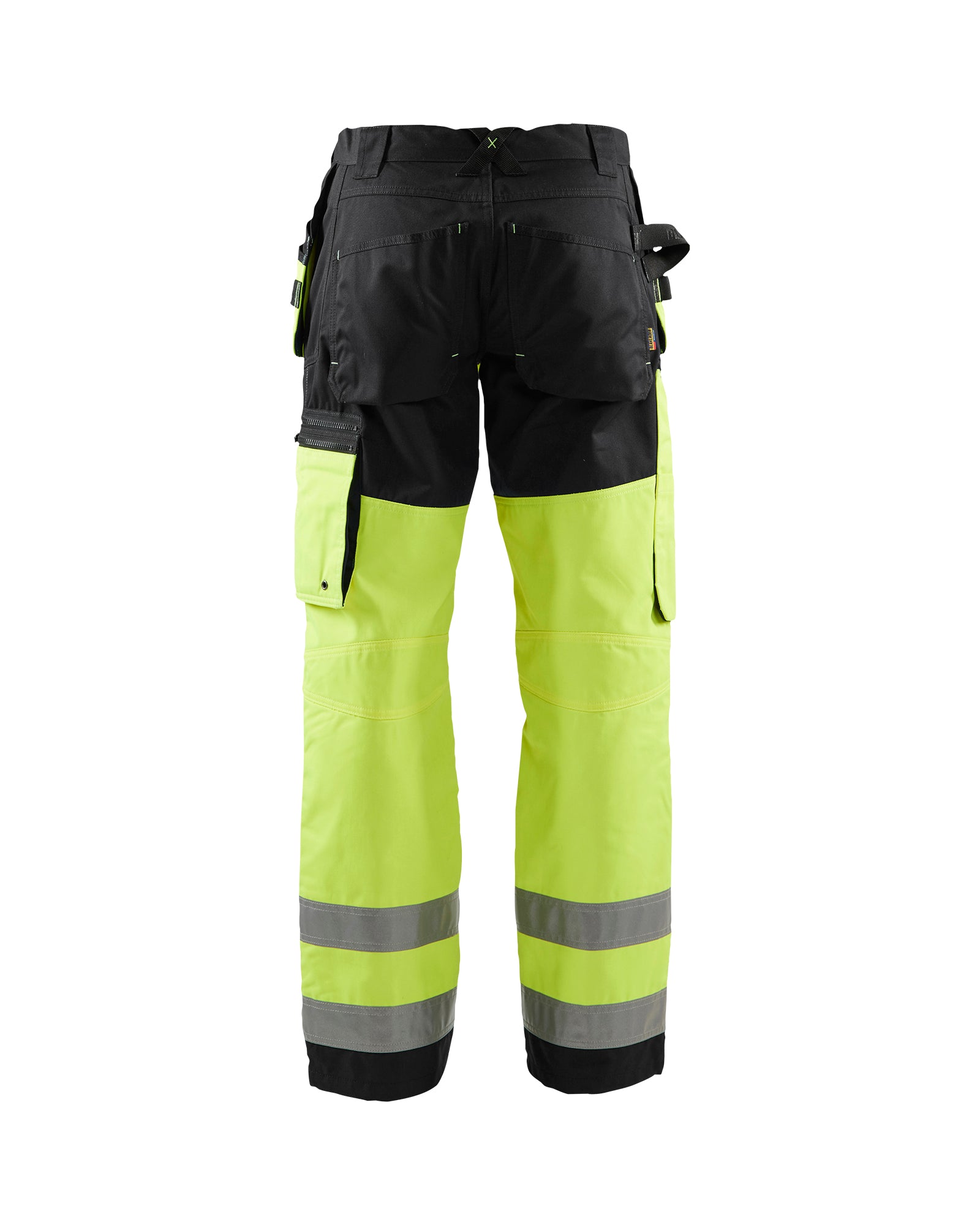 PANTALON DE TRAVAIL HAUTE-VISIBILITÉ X1600 - Jaune haute-visibilité/Noir