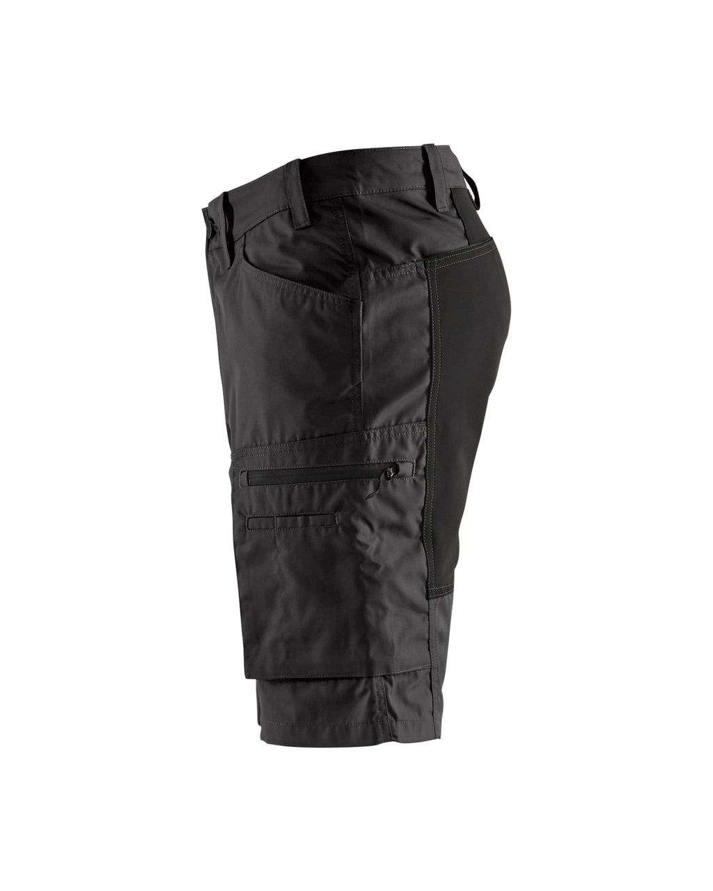 Service Shorts With Stretch - Black
